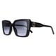 Marc Jacobs Square Womens Shiny Black Dark Grey Gradient MARC 733/S