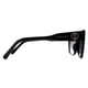 Marc Jacobs Cat Eye Womens Shiny Black Dark Grey Gradient MARC 732/S