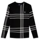 Black Tartan Fred Perry Sweater