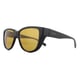 Polaroid Suncovers Square Unisex Black Yellow Polarized Sunglasses