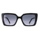 Marc Jacobs Square Womens Shiny Black Dark Grey Gradient MARC 733/S