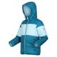 Regatta Childrens/Kids Lofthouse VII Terrain Print Padded Jacket (Gulfstream/Sea Haze)
