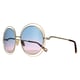 Chloe Round Womens Gold Blue Pink Gradient CH0045S
