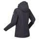 Regatta Womens/Ladies Raddick Logo Waterproof Jacket (Seal Grey)