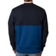 Fred Perry Colour Block Cobalt Blue Sweatshirt