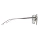 Hugo Boss Aviator Mens Matte Ruthenium  Grey Polarized  BOSS 1045/S