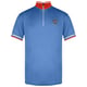Rossignol Short Sleeve 3/4 Zip Up Blue/Orange Mens Virage Polo Shirt RLDMY10 793