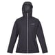 Regatta Womens/Ladies Raddick Logo Waterproof Jacket (Seal Grey)