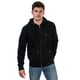 True Religion Men's Horseshoe Zip Hoodie in Black