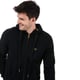True Religion Men's Horseshoe Zip Hoodie in Black