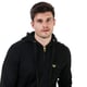 True Religion Men's Horseshoe Zip Hoodie in Black