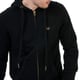 True Religion Men's Horseshoe Zip Hoodie in Black