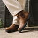 Rossi 303 Endura Redwood Bruine Leren Chelsea Laarzen