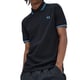Fred Perry M3600 Twin Tipped Poloshirt in Zwart