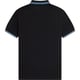Fred Perry M3600 Twin Tipped Poloshirt in Zwart