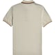Fred Perry M3600 Twin Tipped Poloshirt in Lichtbeige