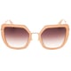 Marc Jacobs bruine SF lens gouden nude zonnebril