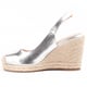 Montevita Espadrilles Met Sleehak Balenci5 Zilver