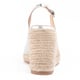 Montevita Espadrilles Met Sleehak Balenci5 Zilver