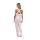 Women's Nobodys Child Maisi Linen Beach Jumpsuit in White