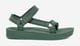 Teva Midform Universal Canvas Dames Groene Sandalen
