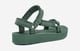 Teva Midform Universal Canvas Dames Groene Sandalen
