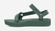 Teva Midform Universal Canvas Dames Groene Sandalen