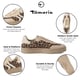 Tamaris Dames Leopard Bruin Suède Mode Veterschoenen