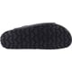 Hush Puppies Nash Slider Leren Heren Sandalen Zwart