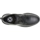 Hush Puppies Excel Leren Heren Zwarte/Zwarte Veterschoenen