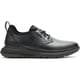 Hush Puppies Excel Leren Heren Zwarte/Zwarte Veterschoenen