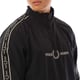 Men's Fred Perry Taped Sleeve Shell Jacket in Black