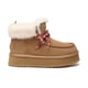 EVER AU Dames enkelboots met plateauzool – Lapwing