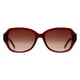 Ted Baker TB1606 Mae 204 bordeaux bloemen rood bruin gradiÃ«nt zonnebril