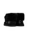 Toms Celeste black faux shearling plaid pantoffel