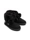 Toms Celeste black faux shearling plaid pantoffel