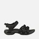 Teva w tirra sandalen dames black/black/white