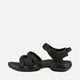 Teva w tirra sandalen dames black/black/white