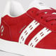 Q1905 Sneaker medal classic donkerrood/wit
