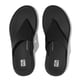 FitFlop F-mode leather flatform toe-post sandals