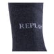 Replay Uniseks adult logo melange sokken (set van 3)