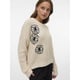 Vero Moda vmlaura ls o-neck pullover boo 10331444 cement