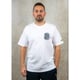 Lyle and Scott Embroidered badge graphic t-shirt