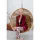 Helena Hart 7425uni blazer velour midi uni wine