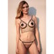 Andres Sarda Kosische droo open bustier