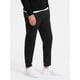 Ombre Italianstyle joggingbroek heren zwart stiksels