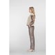 Geisha 51580-32 745 pants taupe/silver