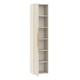 Badplaats Badkamerkast rimini 38 x 33 x 170 cm beige hangende kolomkast met