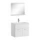 Badplaats Badkamermeubel montreal set 02 60 x 35 cm hoogglans badmeubel