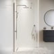 Badplaats Douchewand florida 70 x 200 cm chroom – inloopdouche 8 mm